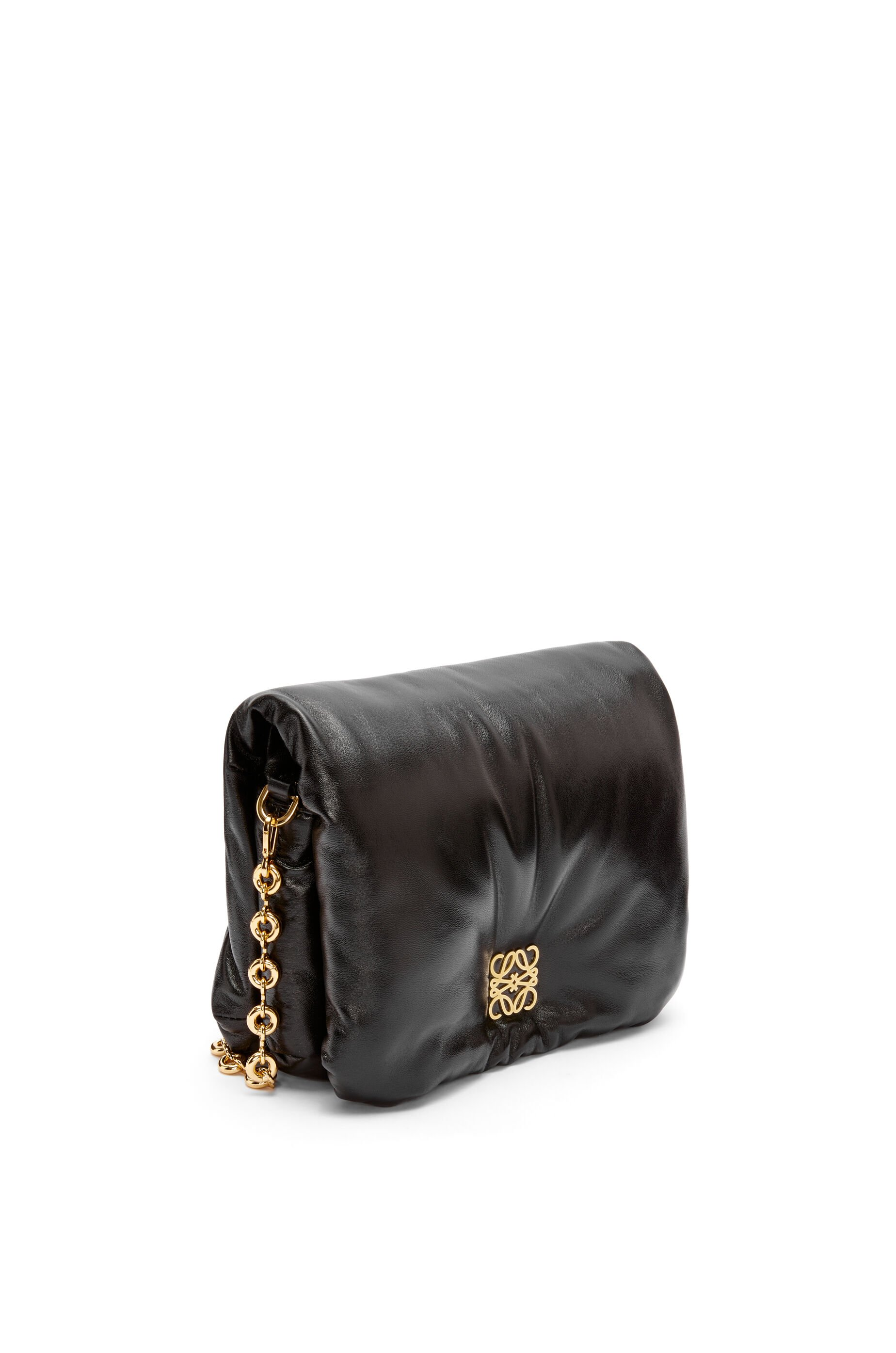 Puffer Goya bag in shiny nappa lambskin